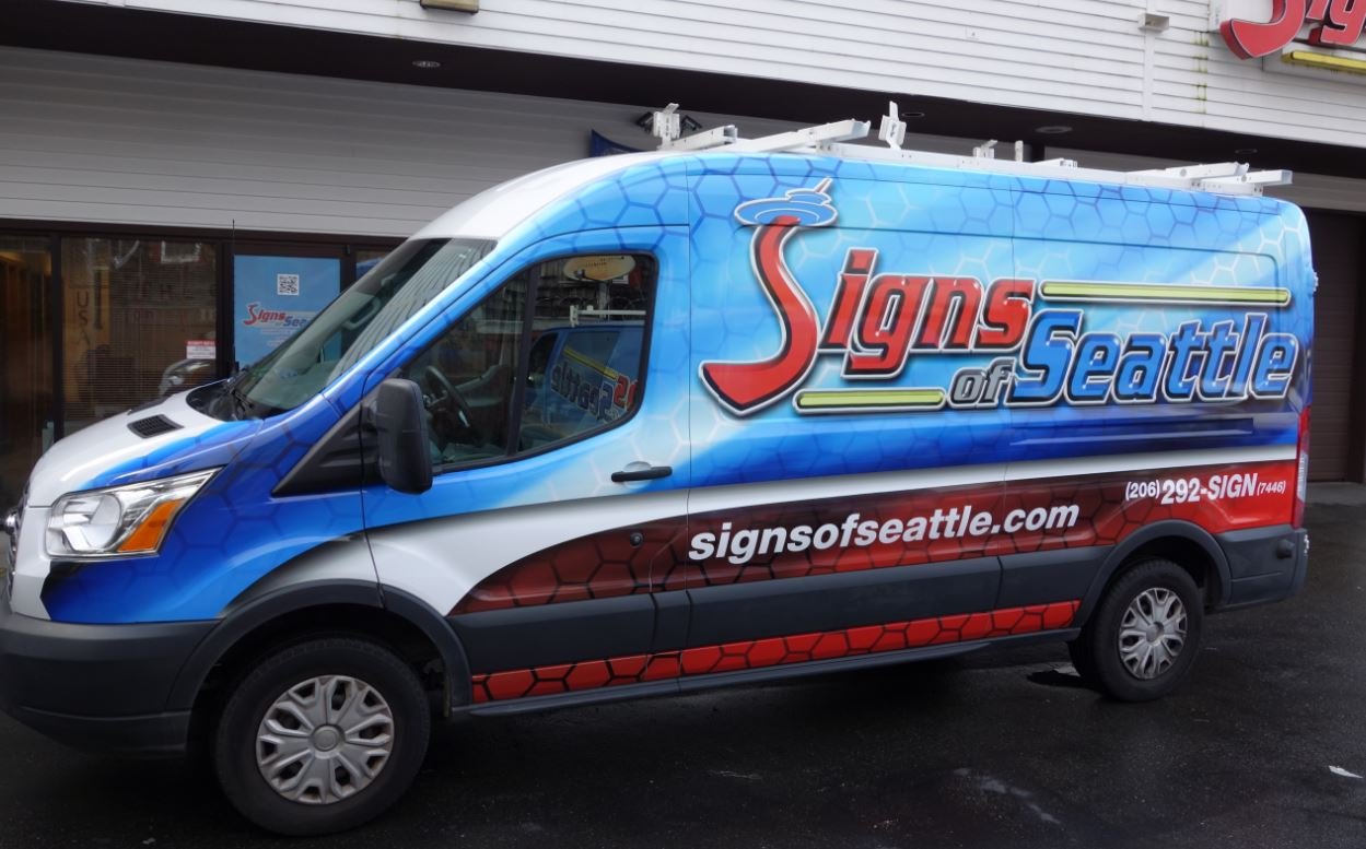 Seattle Custom Van Decals
