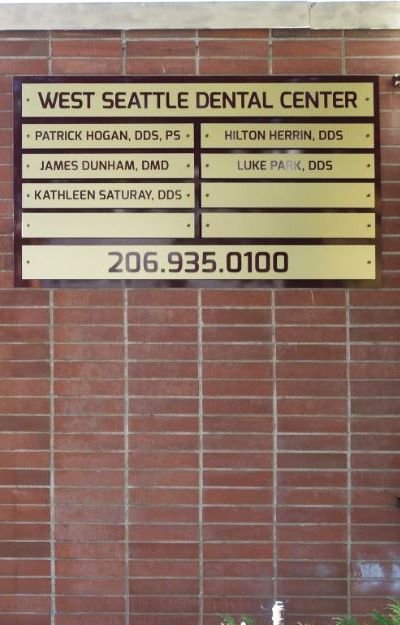Outdoor Tenant Directory Sign