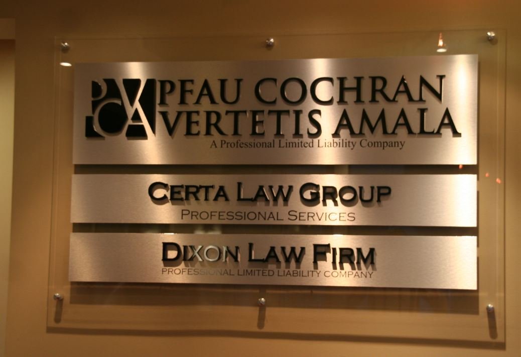 Law Offices Sign