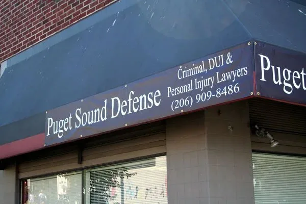 Awning Banner Printed