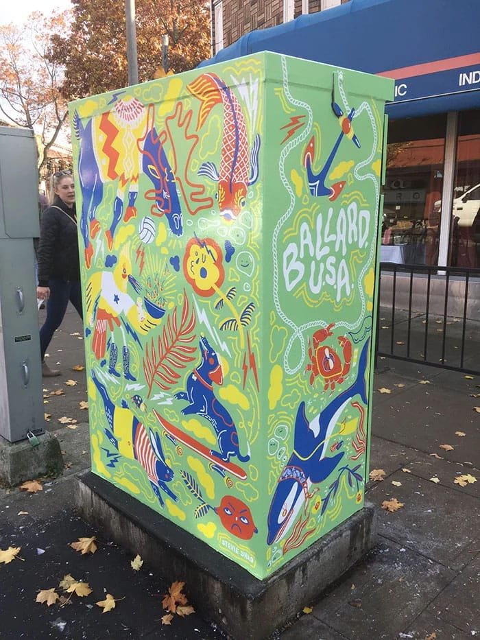 Utility Box Wrap Graphics