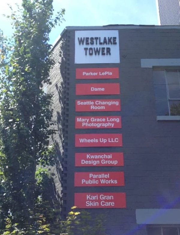 Outdoor Directory Sign