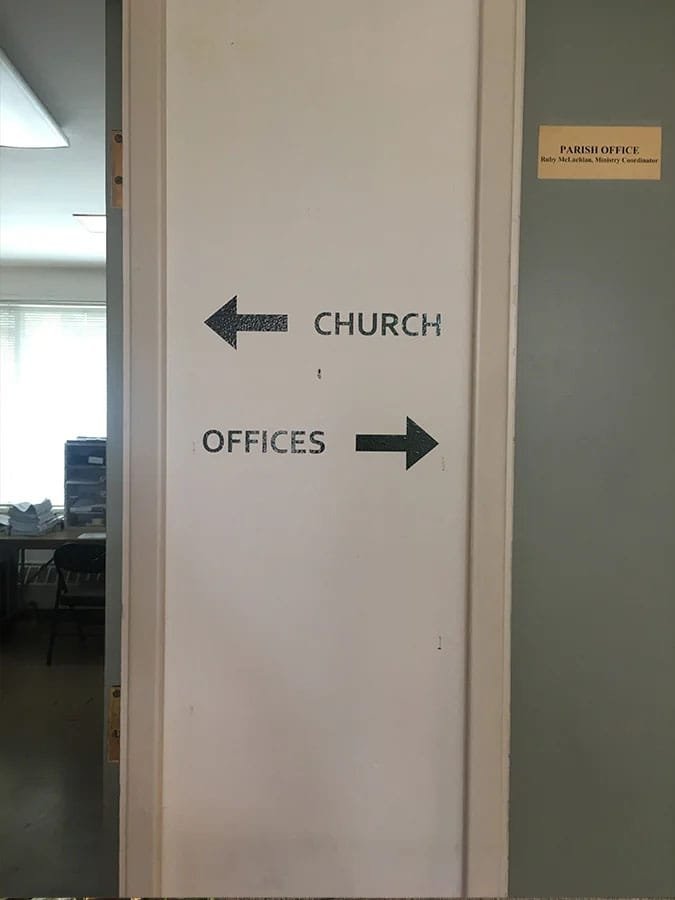 Church Wayfindng Signs