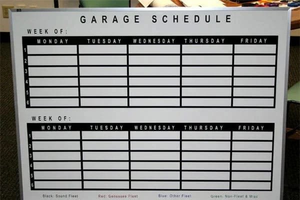 Custom Dry Erase Board