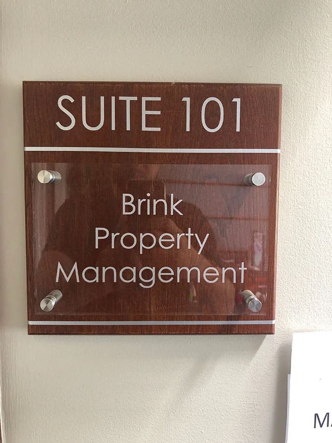 Office Door Plaque