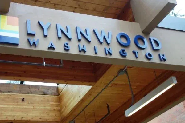 Formed Plastic Sign
