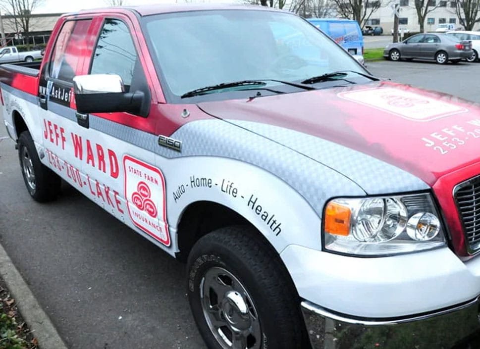 Pickup Truck Wrap Graphics