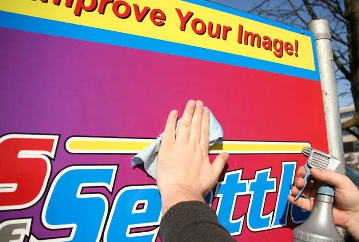 Graffiti Proof Sign