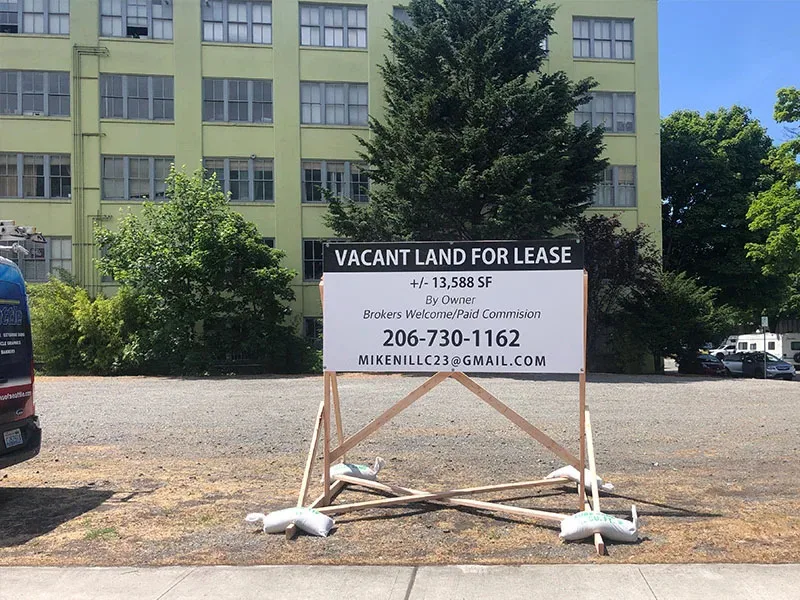 Land For Sale Sign
