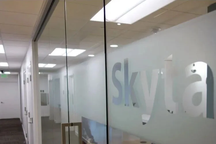 Frosted Vinyl Logo