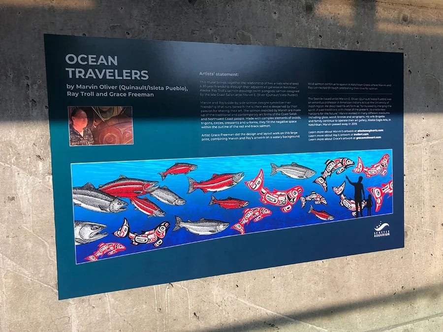 Seattle Aquarium Graphics