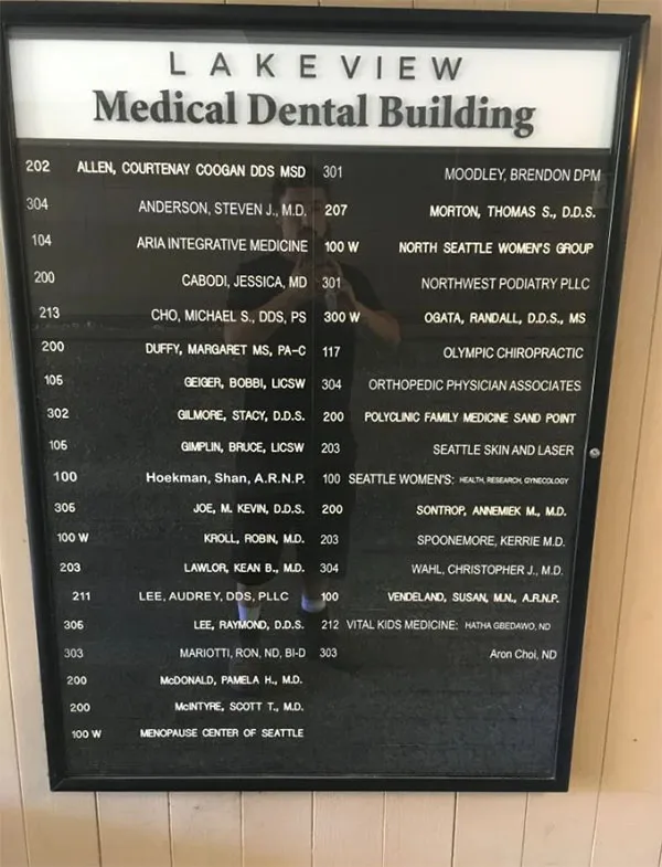 Office Directory Sign