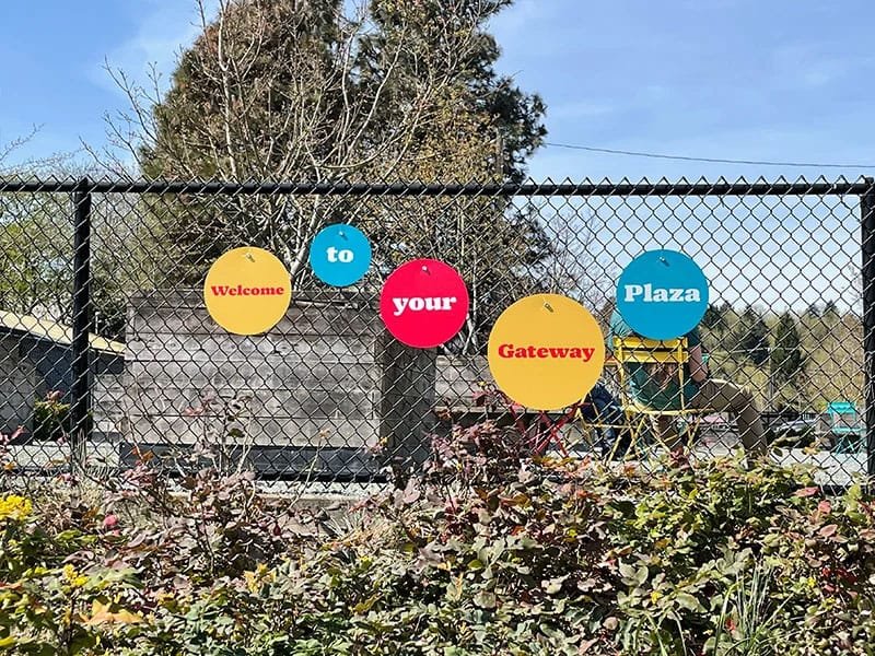 Playground Fence Sign