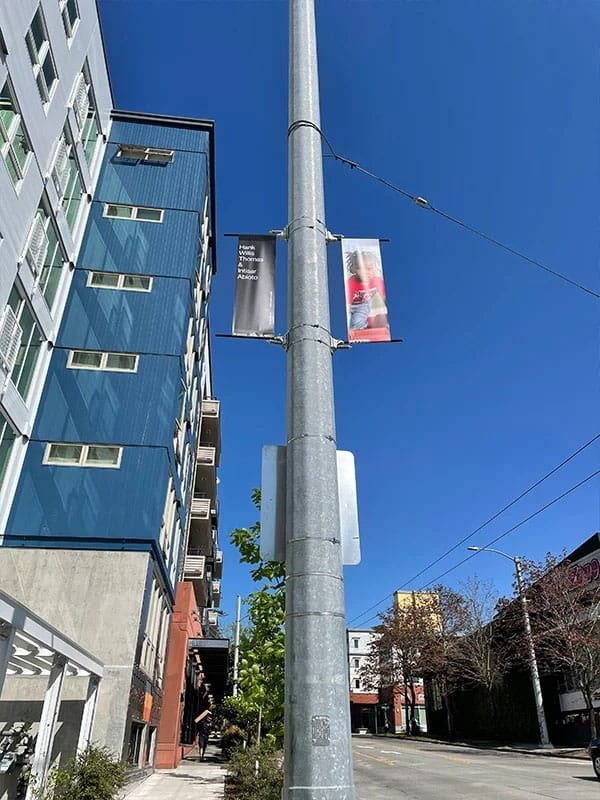 Printed Pole Banner