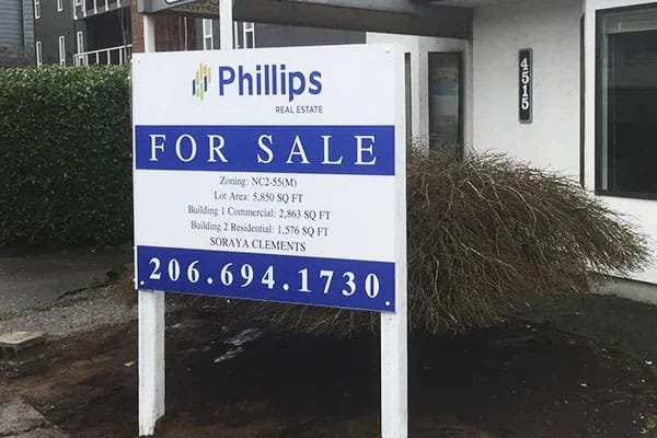 Real-estate signs