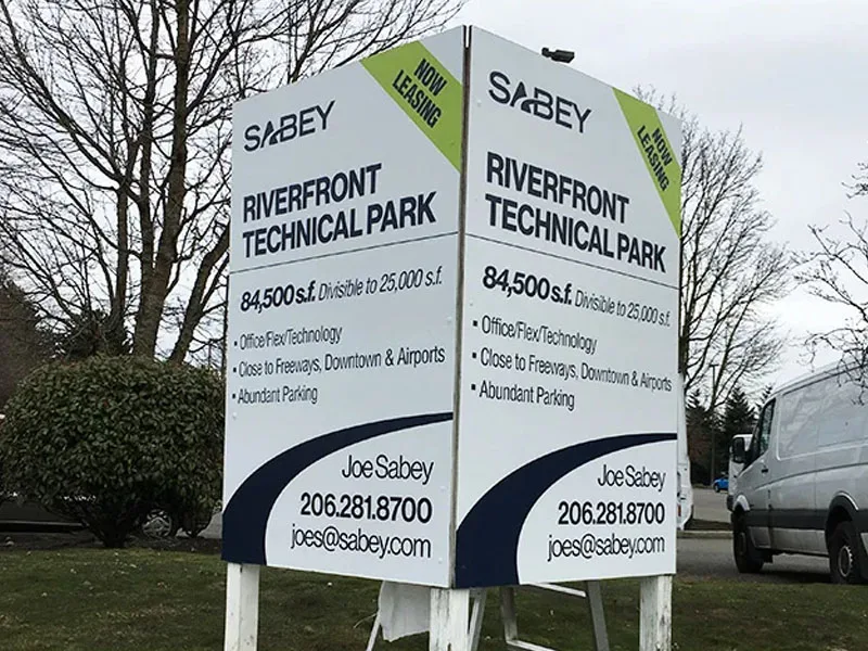 Free Standing Real-Estate Signs