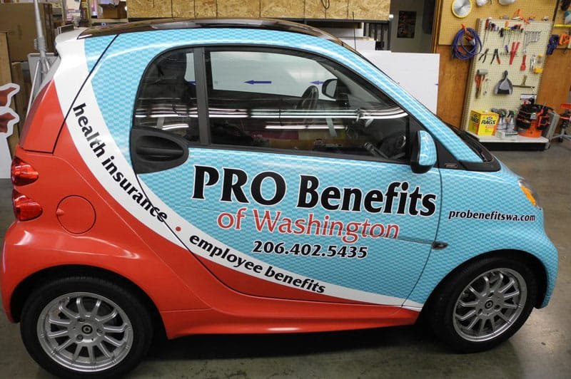 Smart Car Graphics Custom Wrap