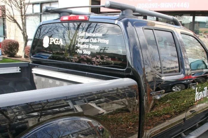 Truck Lettering Graphics