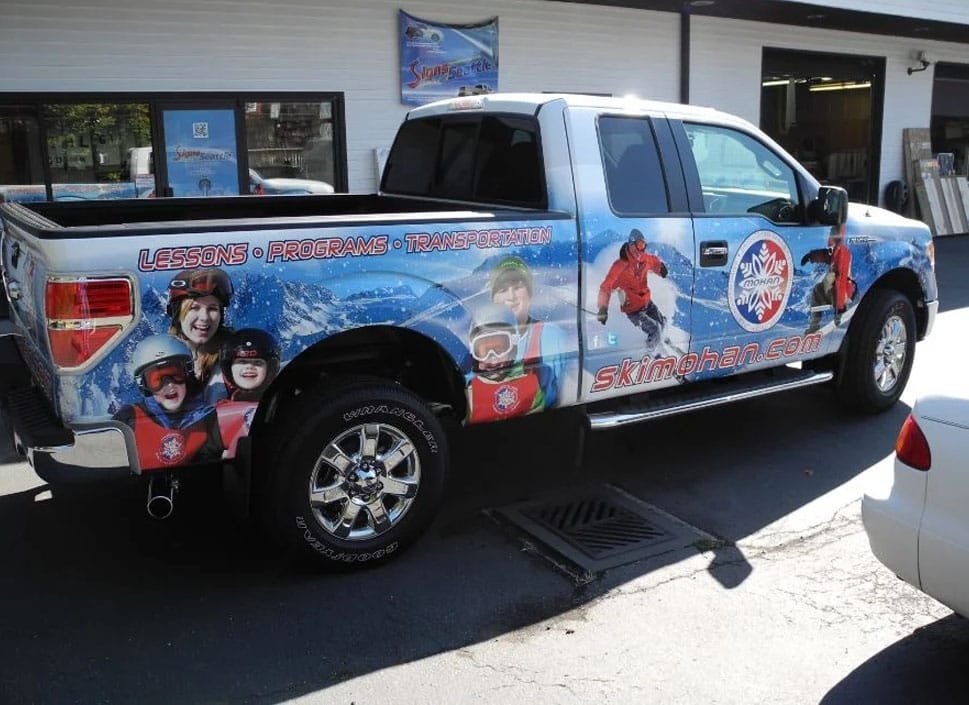 Truck Wrap Graphics