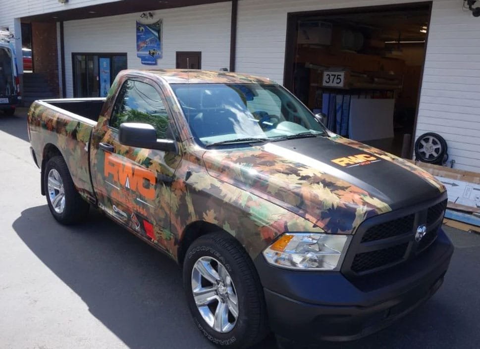 Full Vinyl Truck Wrap