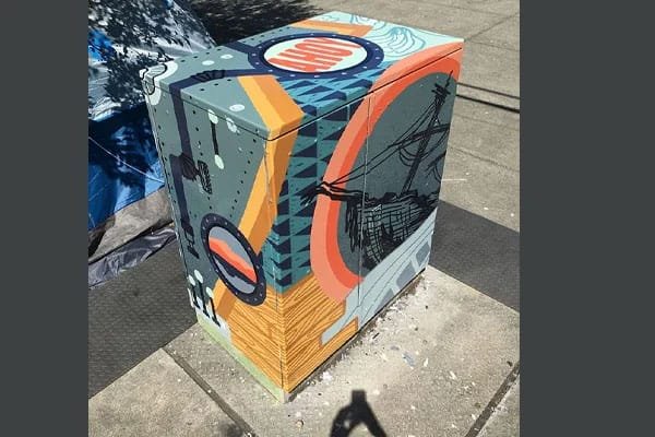 Utility Box Wrap