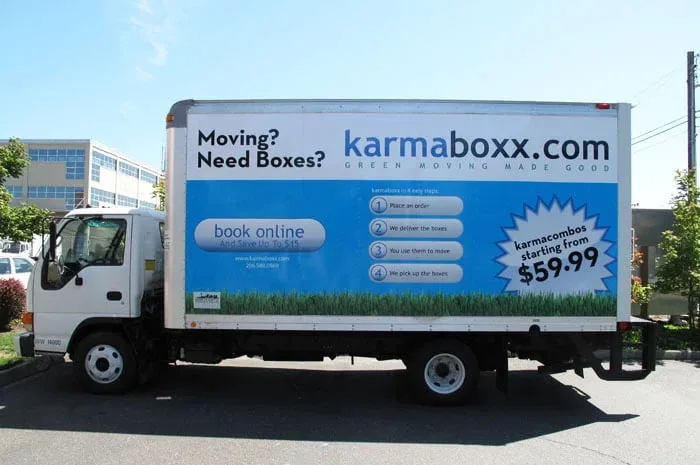 Box Truck Graphics Wraps