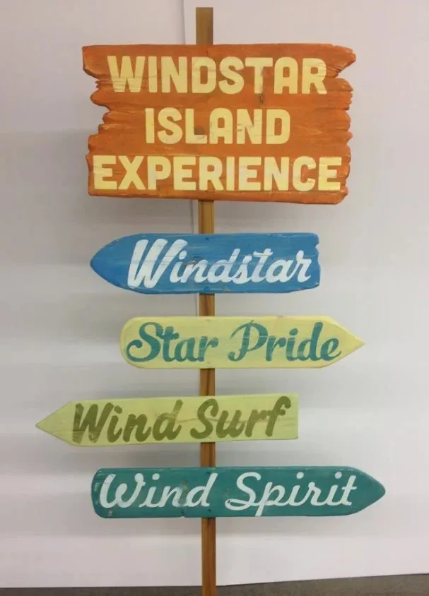 Painted, Printed and Routed Sign