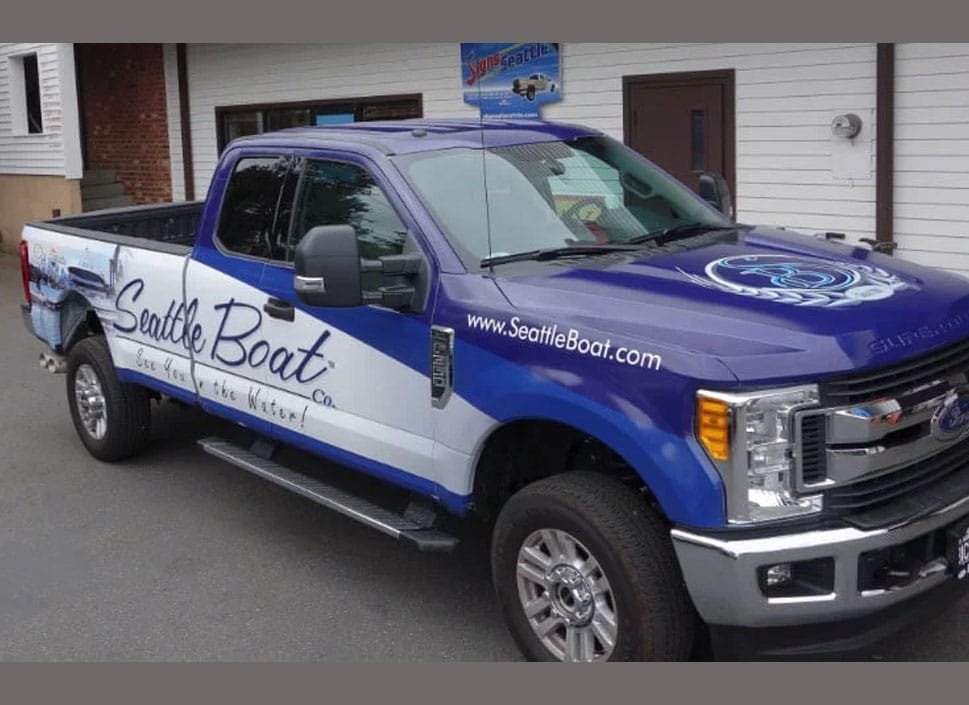 Pickup Truck Wrap Graphics