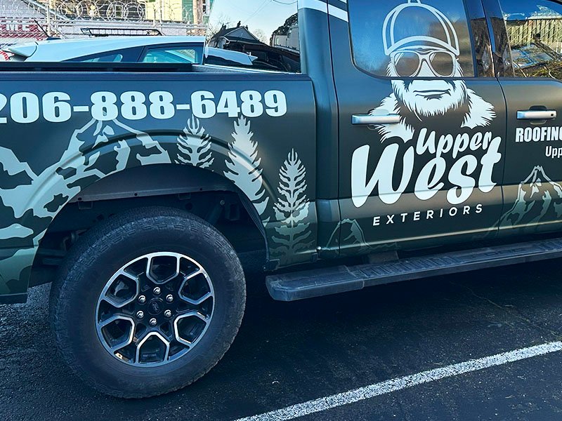 Matte Truck Graphics