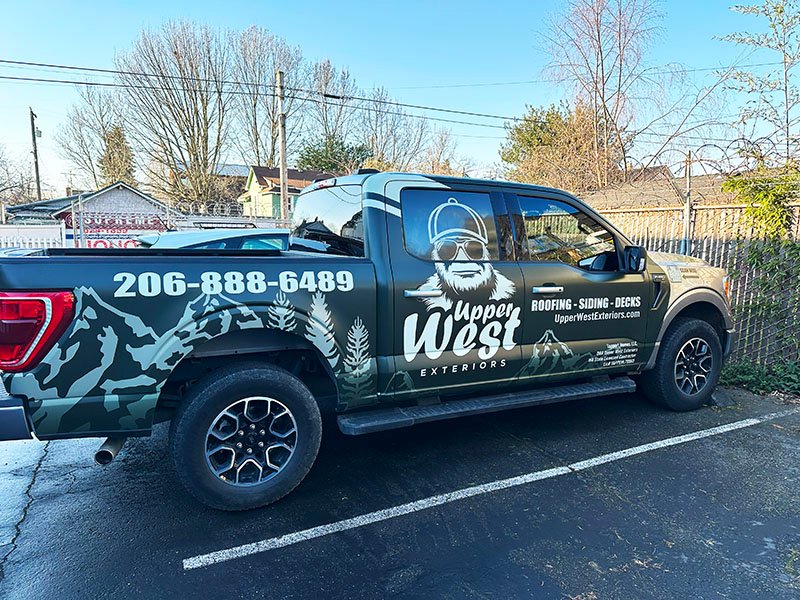 Matte Truck Graphics 