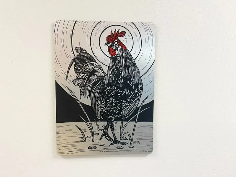 Direct to Metal Print (Aluminum composite pictured)