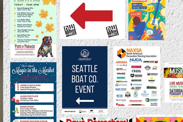 printed plastic posters