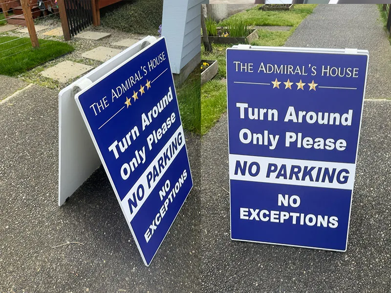 aframe sign premium park
