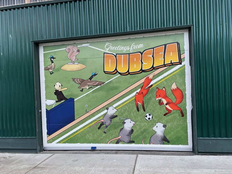 Garage Door Vinyl Wrap